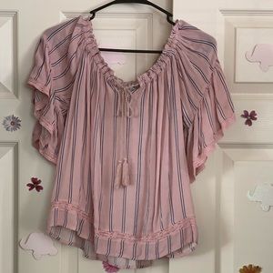 Cute off the shoulders top